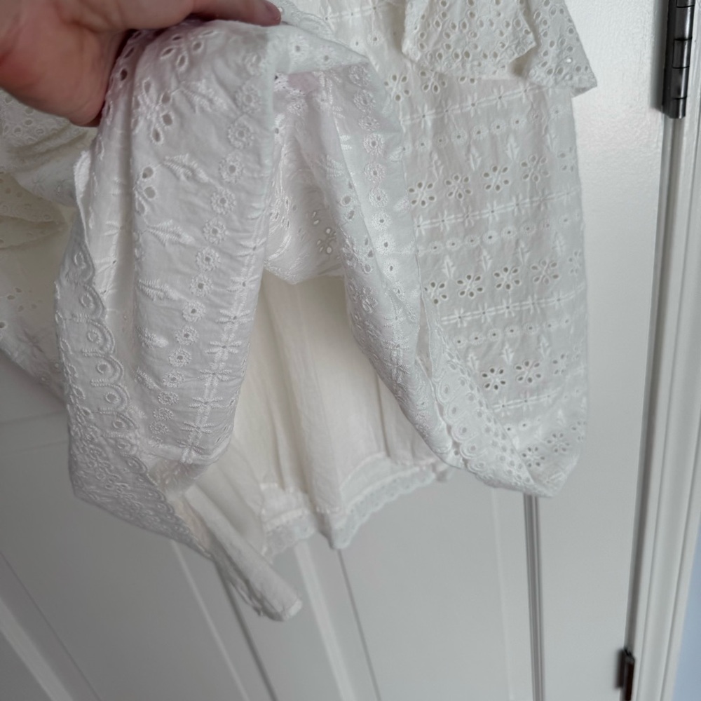 Sezane Alexane Dress in Ecru sz 38 - Picture 12 of 13